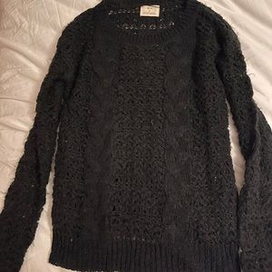 Black knit sweater from urban never worn